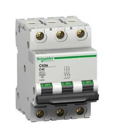 Автоматический выключатель Schneider Electric Multi9 3P 16А (C) 4.5кА