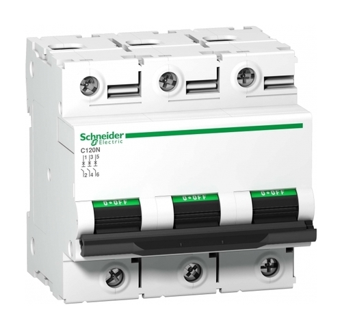 Автоматический выключатель Schneider Electric Acti9 3P 100А (C) 10кА