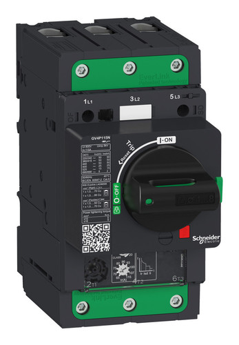 Выключатель автоматический GV4P комбинированный расцепитель 115A 25kA зажим EVERLINK