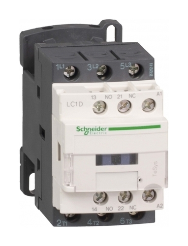 Контактор Schneider Electric TeSys LC1D 3P 9А 440/24В DC 4кВт