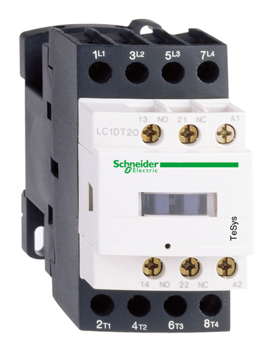 Контактор Schneider Electric TeSys LC1D 4P 25А 440/42В AC 5.5кВт