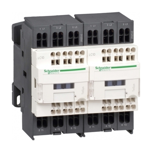 Реверсивный контактор Schneider Electric TeSys LC2D 3P 9А 400/110В AC 4кВт