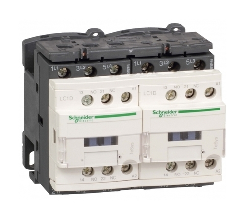 Реверсивный контактор Schneider Electric TeSys LC2D 3P 9А 400/125В DC