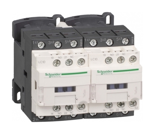 Реверсивный контактор Schneider Electric TeSys LC2D 3P 9А 400/220В AC 4кВт