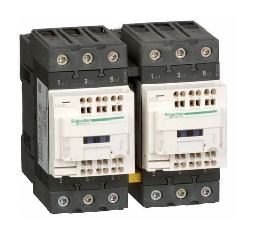 Реверсивный контактор Schneider Electric TeSys LC2D EVERLINK 3P 40А 440/230В AC 18.5кВт