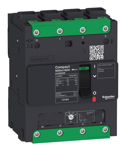 Силовой автомат Schneider Electric Compact NSXm, 36кА, 4P, 40А