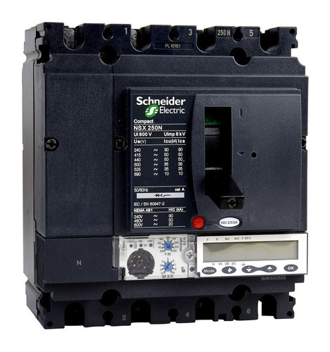 Силовой автомат Schneider Electric Compact NSX 250, Micrologic 5.2 A, 25кА, 4P, 160А