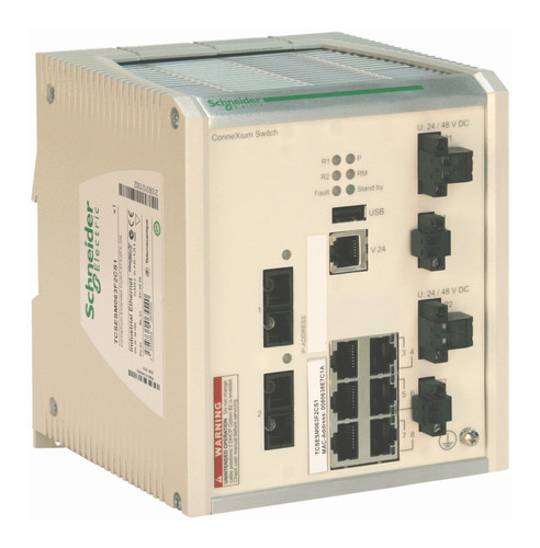 Ком. ConneXium 6TX/2FXMM (6 RJ45,1 мед.каб.,2опт.мультм. каб.,10/100Mbit,покр.)