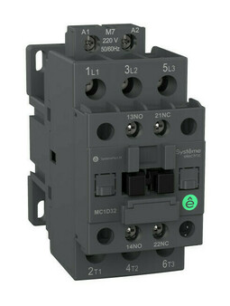 Контактор Systeme Electric SystemePact M 3P 38А 36В DC 18.5кВт, MC1D38CD